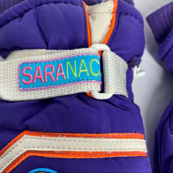 Vintage Saranac Gloves Hot Bodies Geo Tech Water Block Ladies Medium - Picture 2 of 12